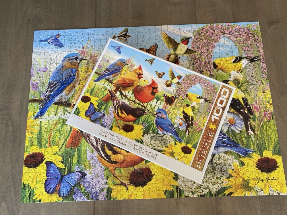Garden Birds - Eurographics puzzle collectible [Barcode 628136658249] - Main Image 4