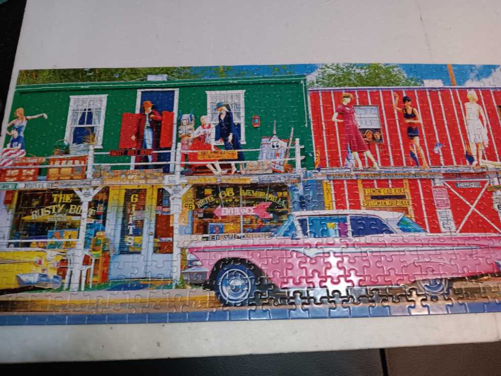 Fun Historic Route 66 - CraZArt puzzle collectible [Barcode 4895145427340] - Main Image 2