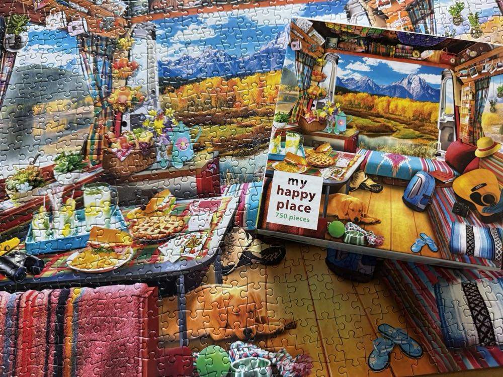 Van Life, The Grand Tetons  - Rose Art puzzle collectible [Barcode 4895145450591] - Main Image 4