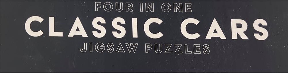 Four In One Classic Cars Jigsaw Puzzles - Professor Puzzle puzzle collectible [Barcode 33297762001499] - Main Image 2