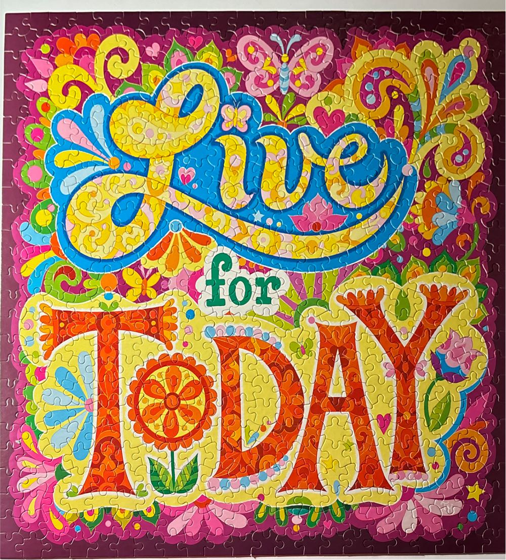 Live For Today - Ceaco puzzle collectible [Barcode 0021081231343] - Main Image 3