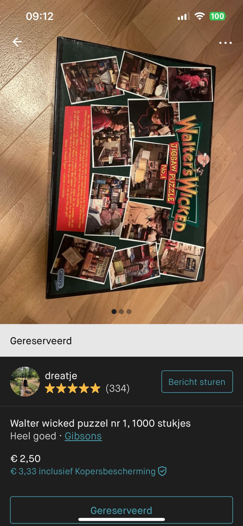 Walters Wicked No. 1 Grocers Shop - Gibsons puzzle collectible [Barcode 5012269009330] - Main Image 4