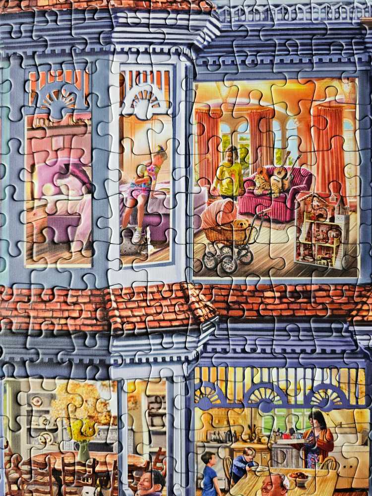 House In Springtime - Schmidt puzzle collectible [Barcode 4001504597092] - Main Image 3