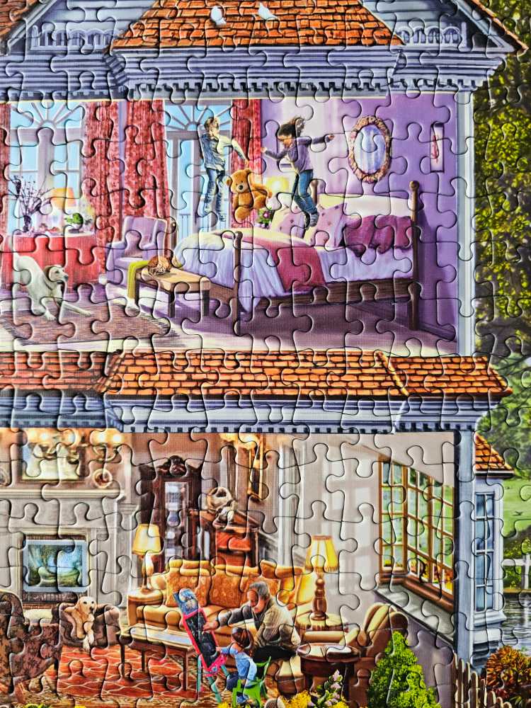 House In Springtime - Schmidt puzzle collectible [Barcode 4001504597092] - Main Image 4