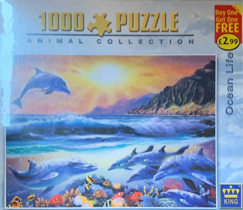 Ocean Life - King puzzle collectible [Barcode 8710125050195] - Main Image 2