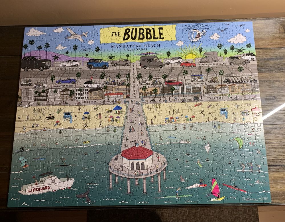 The Bubble Manhattan Beach- GONE - Good World puzzle collectible [Barcode 860001713169] - Main Image 2
