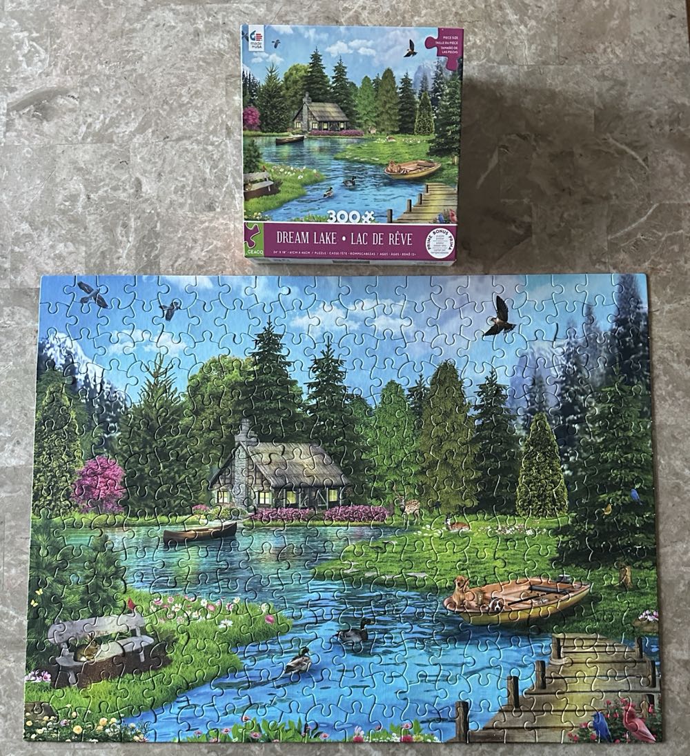 Dream Lake - Ceaco puzzle collectible [Barcode 021081224673] - Main Image 2