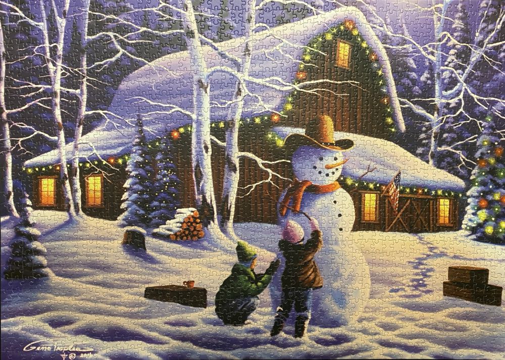 The Joy Of Christmas - blue bird puzzle collectible [Barcode 3663384700989] - Main Image 2