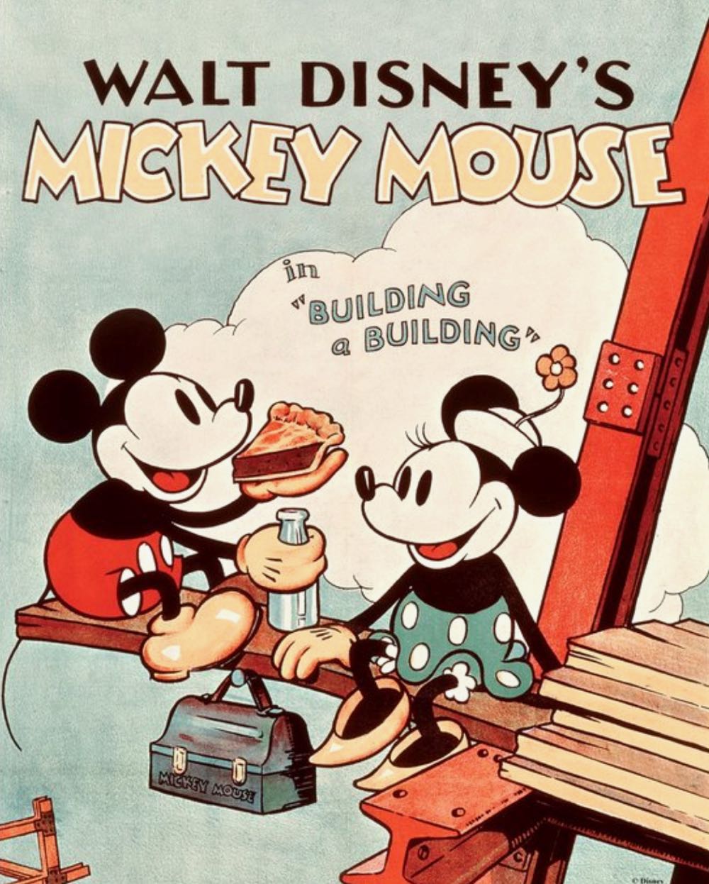 Disney Mickey Mouse In Building A Building - Educa puzzle collectible - Main Image 2