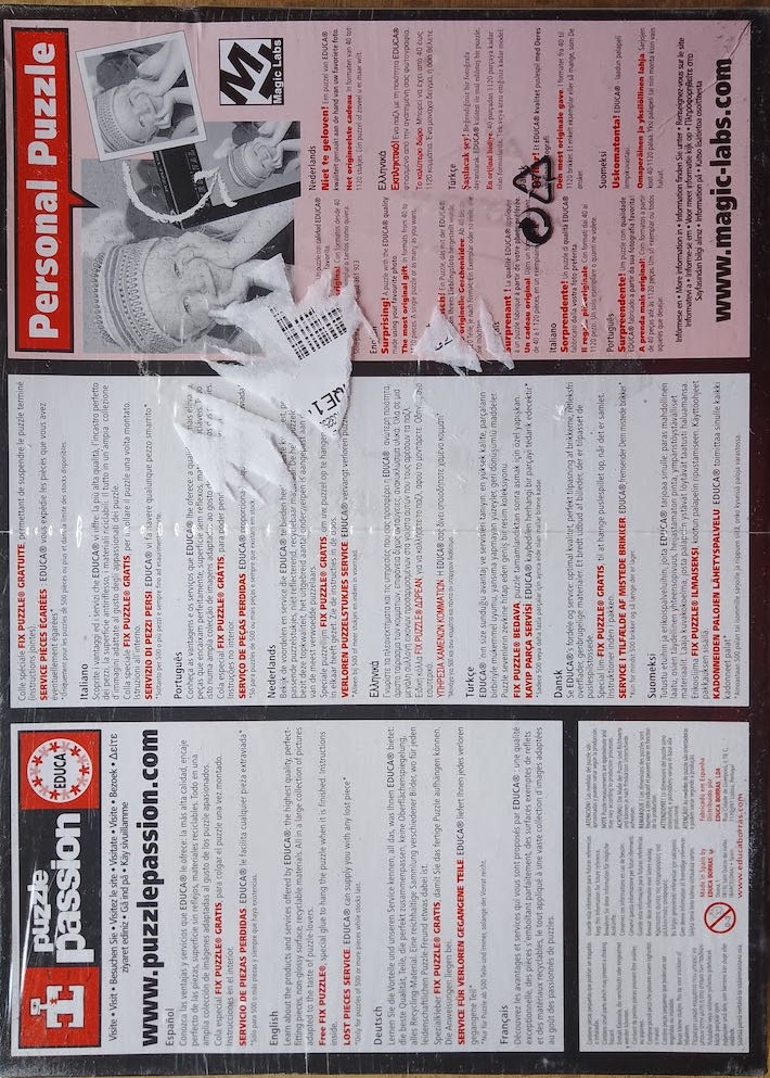 Disney Mickey Mouse In Building A Building - Educa puzzle collectible - Main Image 3