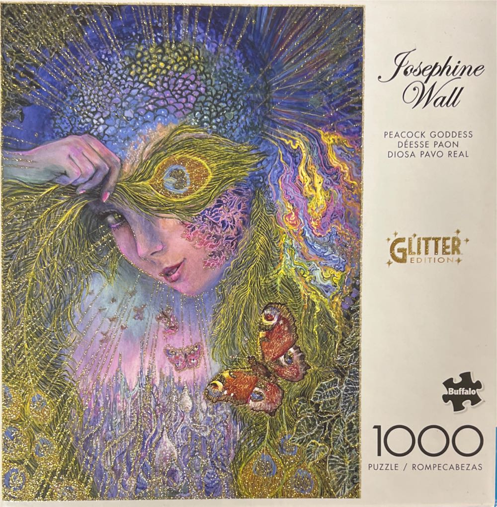 Peacock Goddess - Buffalo puzzle collectible [Barcode 079346121397] - Main Image 2