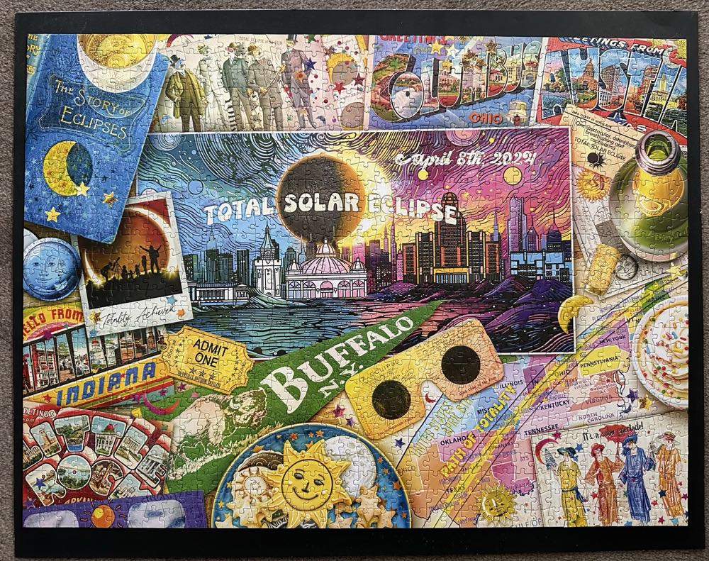 Aimee Stewart: Path Of Totality - Buffalo Games puzzle collectible [Barcode 079346127542] - Main Image 2