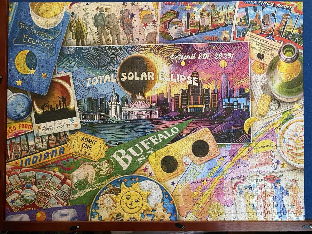 Aimee Stewart: Path Of Totality - Buffalo Games puzzle collectible [Barcode 079346127542] - Main Image 3