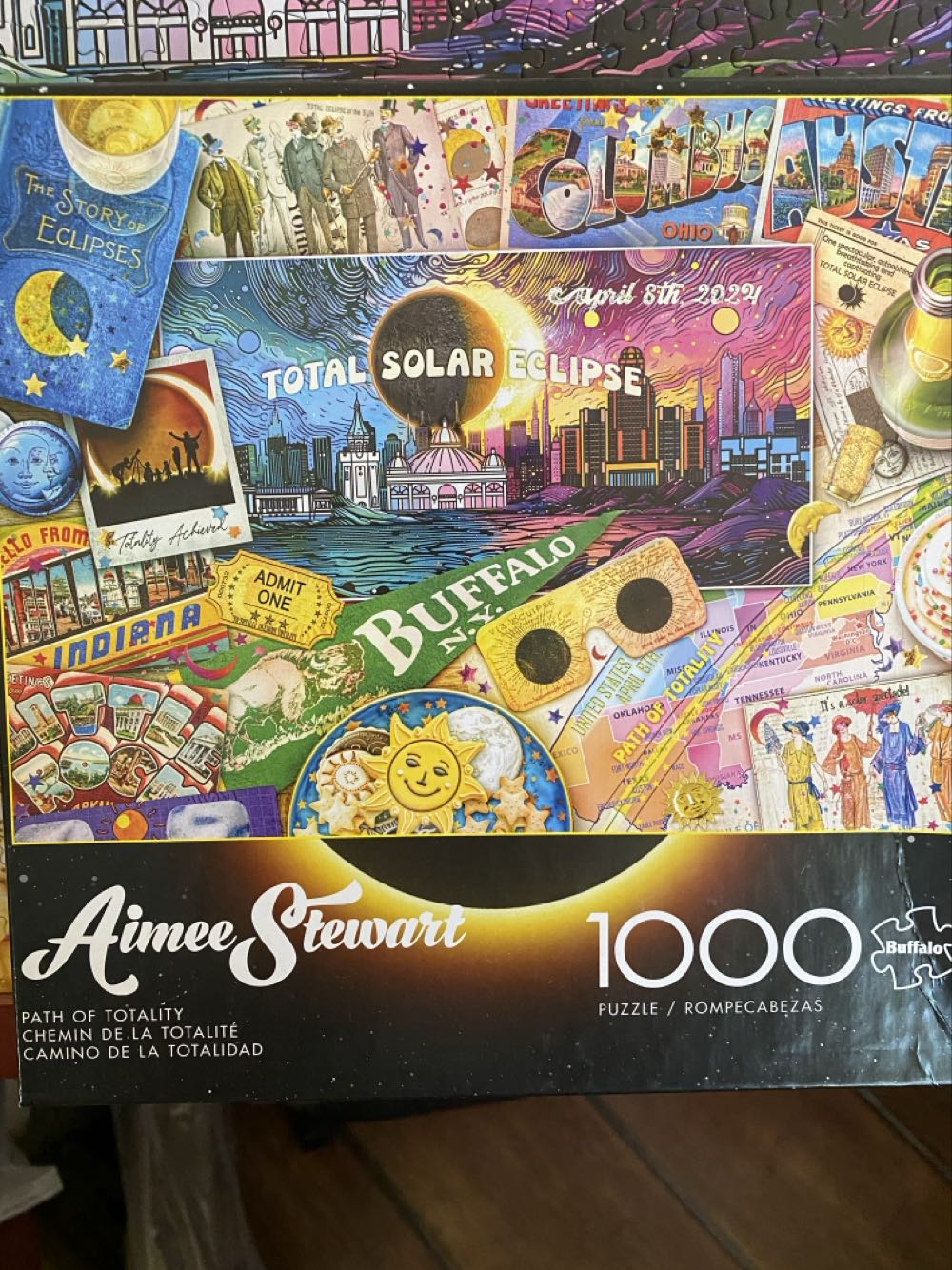 Aimee Stewart: Path Of Totality - Buffalo Games puzzle collectible [Barcode 079346127542] - Main Image 4