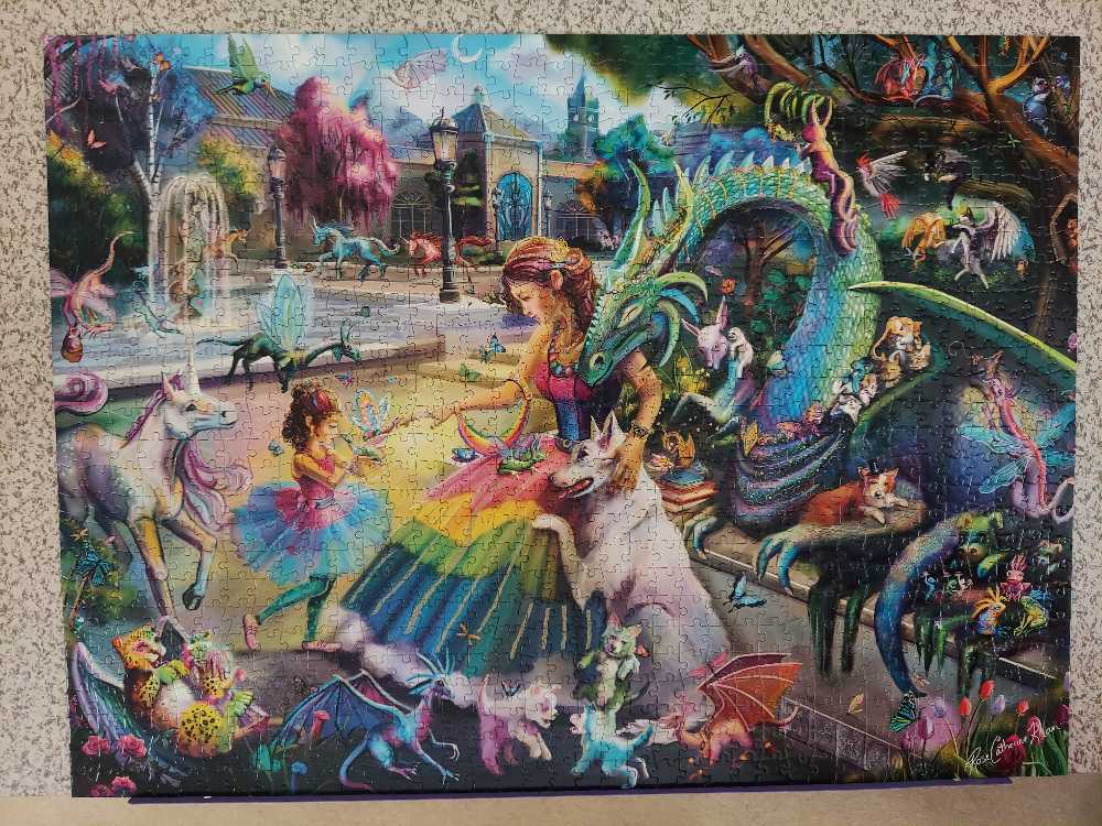 Dragon’s Garden - Buffalo puzzle collectible - Main Image 2