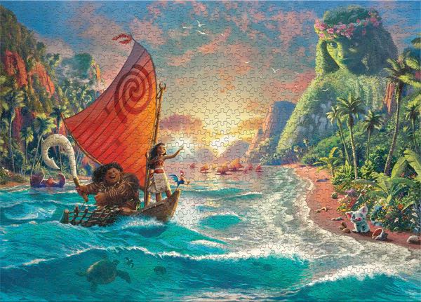 Moana (Disney Dreams) - Ceaco puzzle collectible [Barcode 0021081310949] - Main Image 2