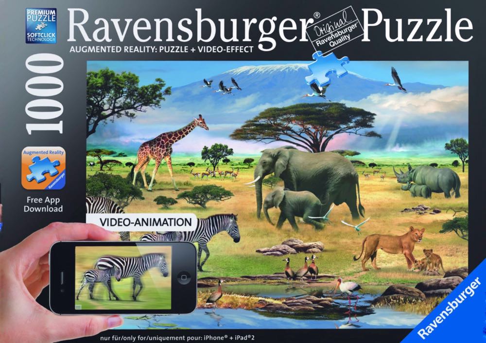 Animals of Africa - Ravensburger puzzle collectible [Barcode 4005556193059] - Main Image 2