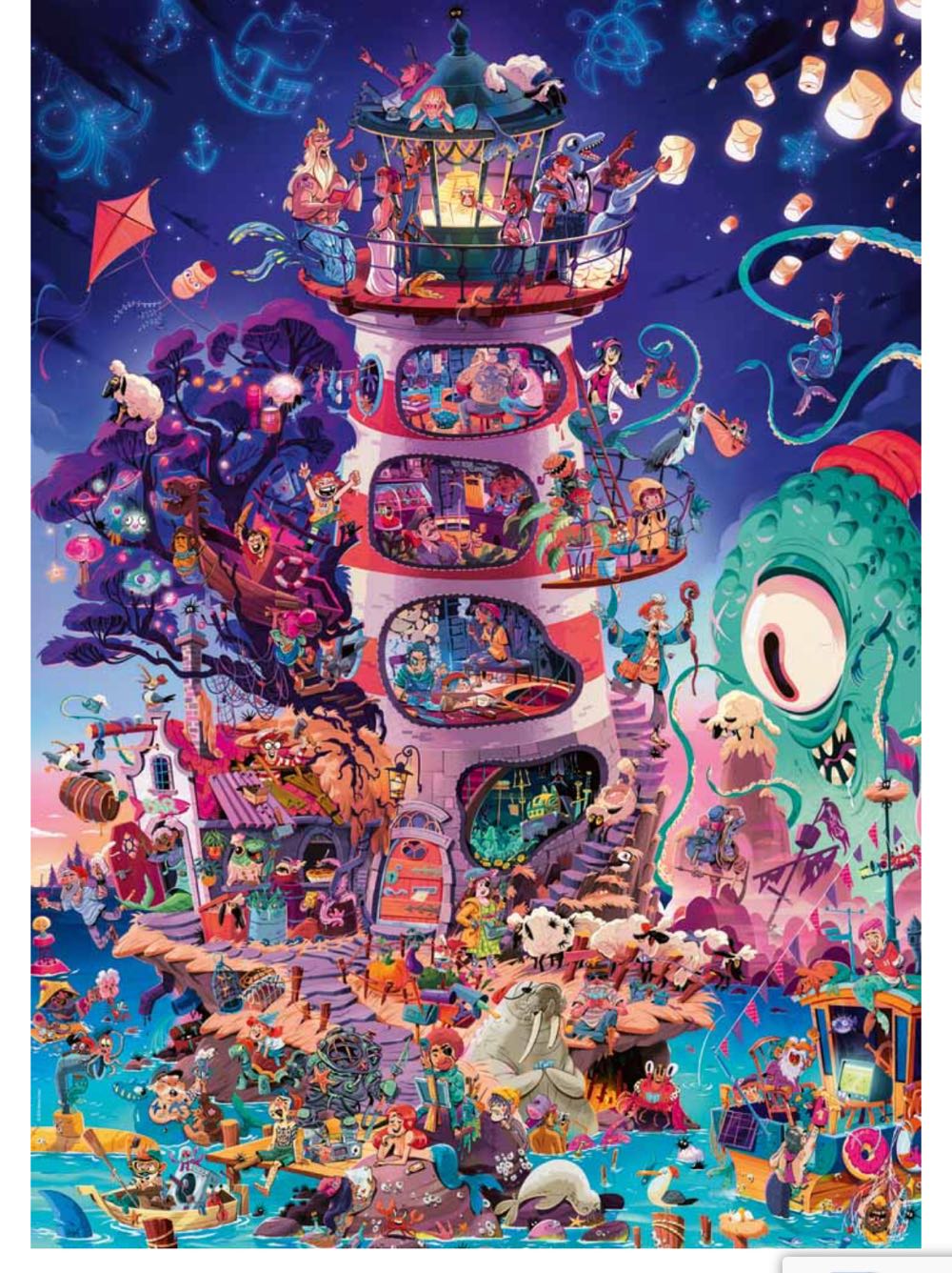 Look A Beacon! - Heye Puzzle puzzle collectible [Barcode 4001689300494] - Main Image 2