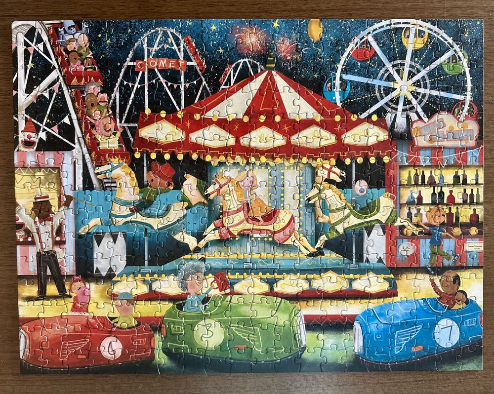 Page Publications: Amusement Park - Page Publications puzzle collectible - Main Image 2