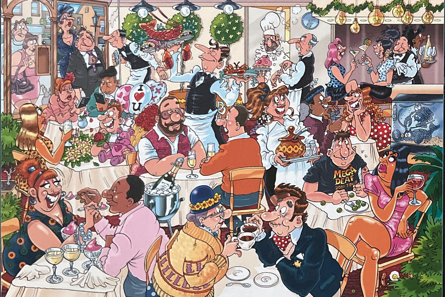 Mystery #26 - Date Night! - Wasgij Mystery puzzle collectible [Barcode 8710126018538] - Main Image 2