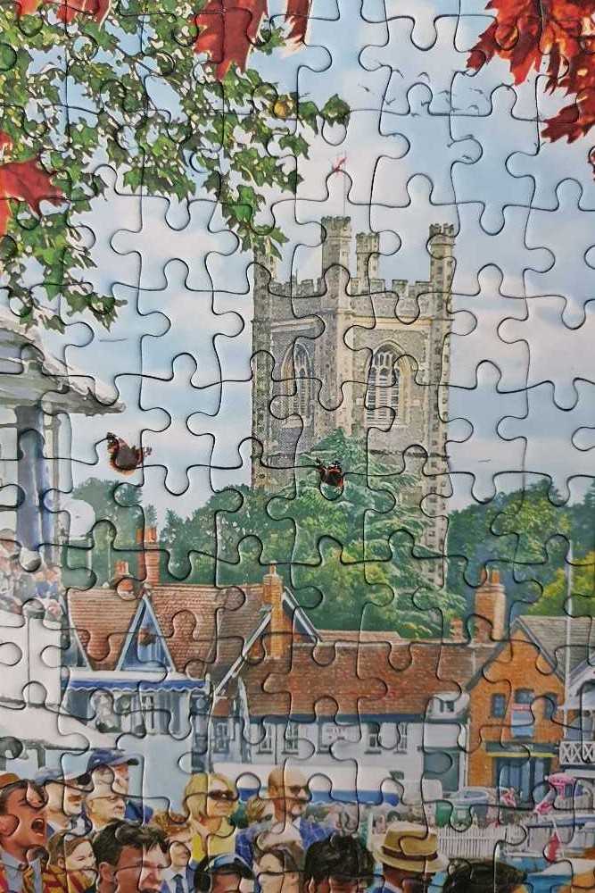 Rowing At The Regatta - Gibsons puzzle collectible - Main Image 3