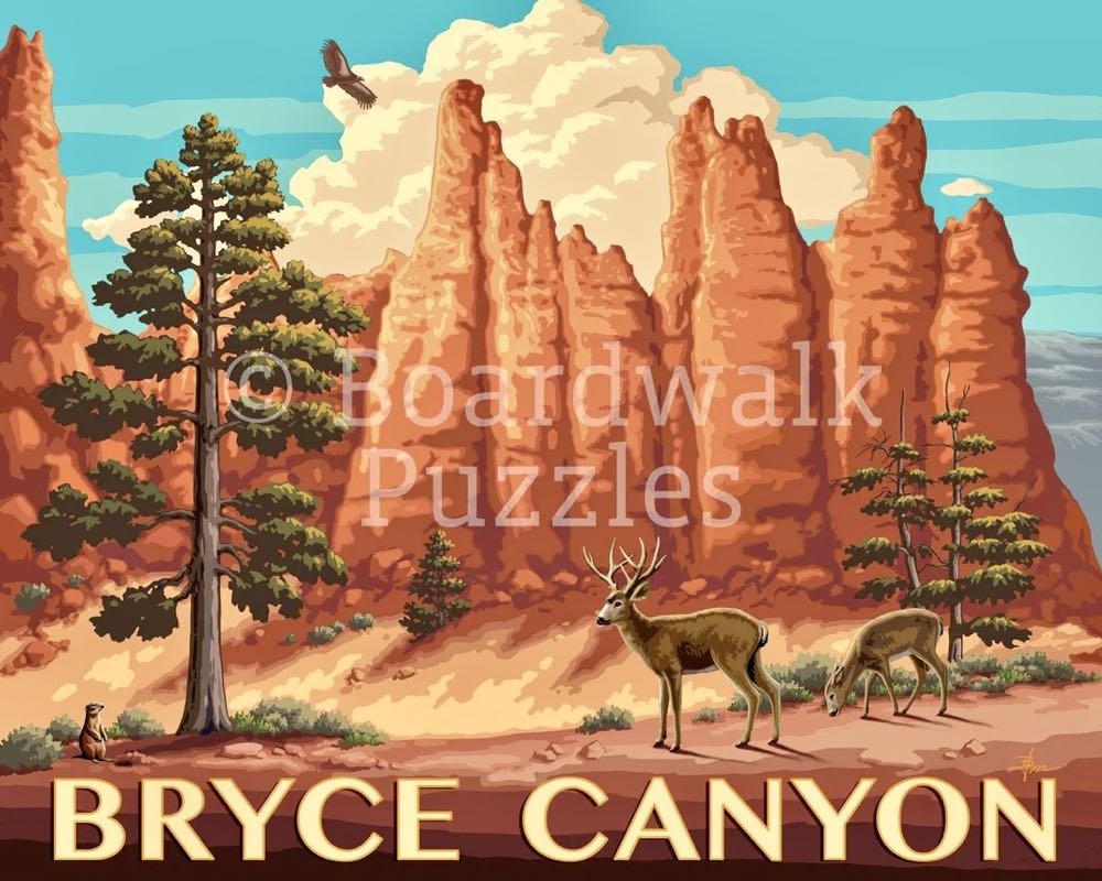 NPS : Bryce Canyon 🆕 - Boardwalk Puzzle Company puzzle collectible [Barcode 671095905602] - Main Image 2