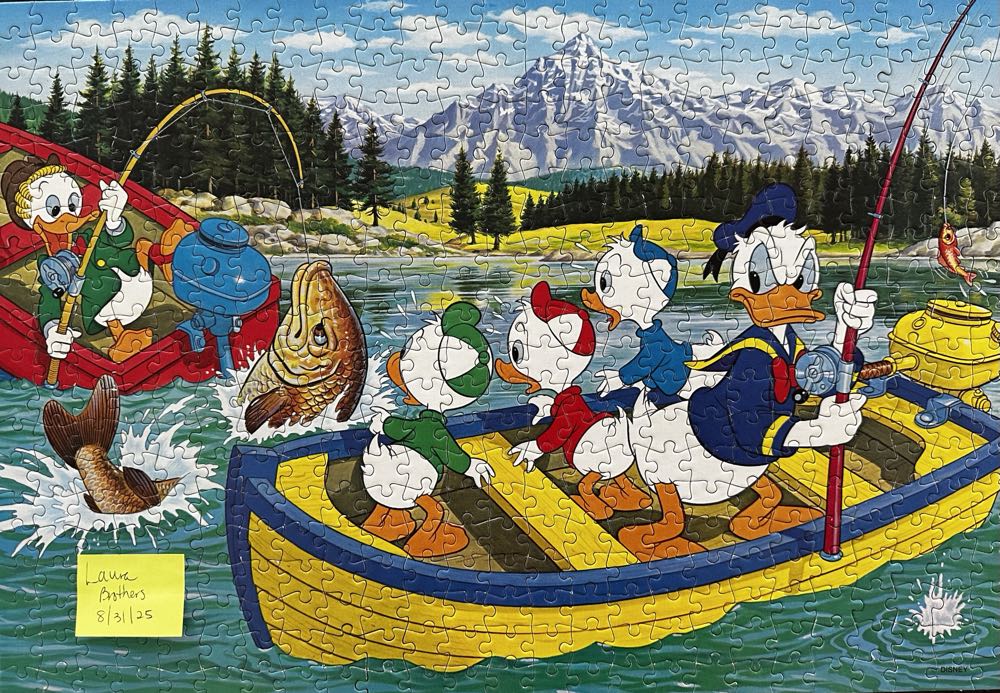 Lucky Fishing - Clementoni puzzle collectible [Barcode 8005125305865] - Main Image 2