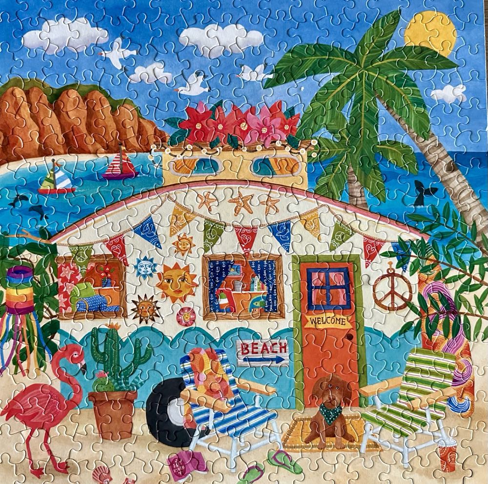 Beach Camper - Ceaco puzzle collectible - Main Image 2