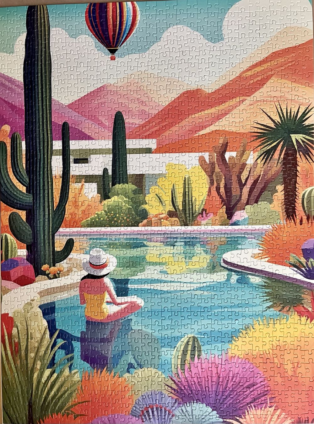 Blossoming Desert - Cross & Glory puzzle collectible [Barcode 850050598602] - Main Image 2