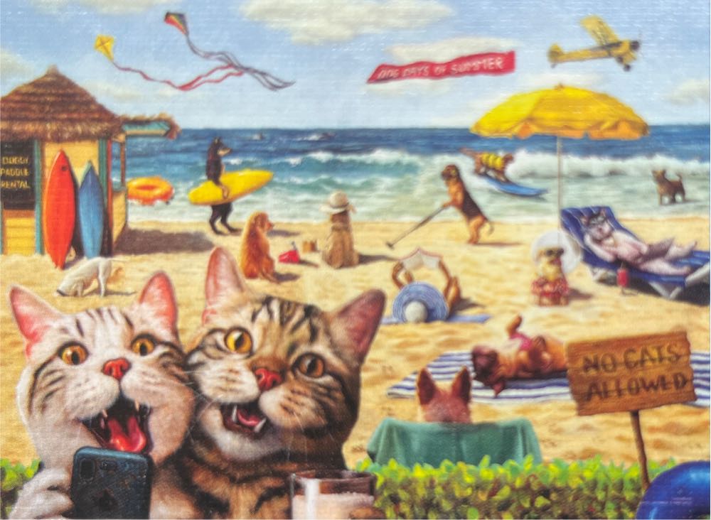 No Cats Allowed (Agnes €9,99) - EuroGraphics puzzle collectible [Barcode 628136658799] - Main Image 2