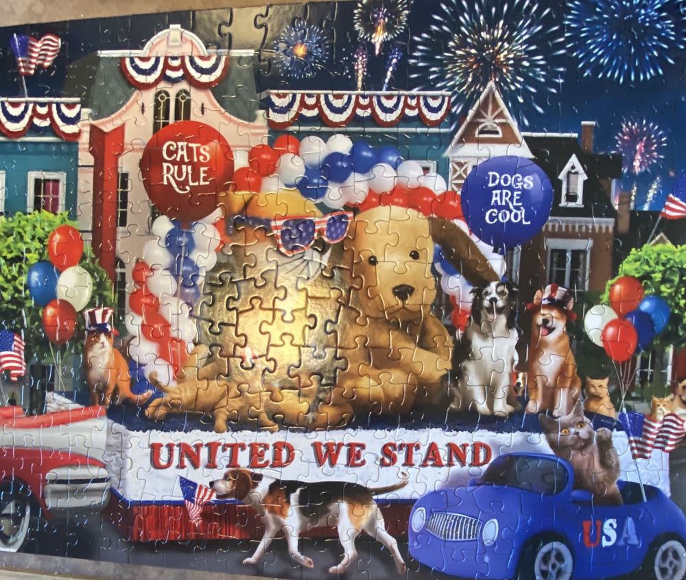 United We Stand - SunsOut puzzle collectible [Barcode 796780297715] - Main Image 2