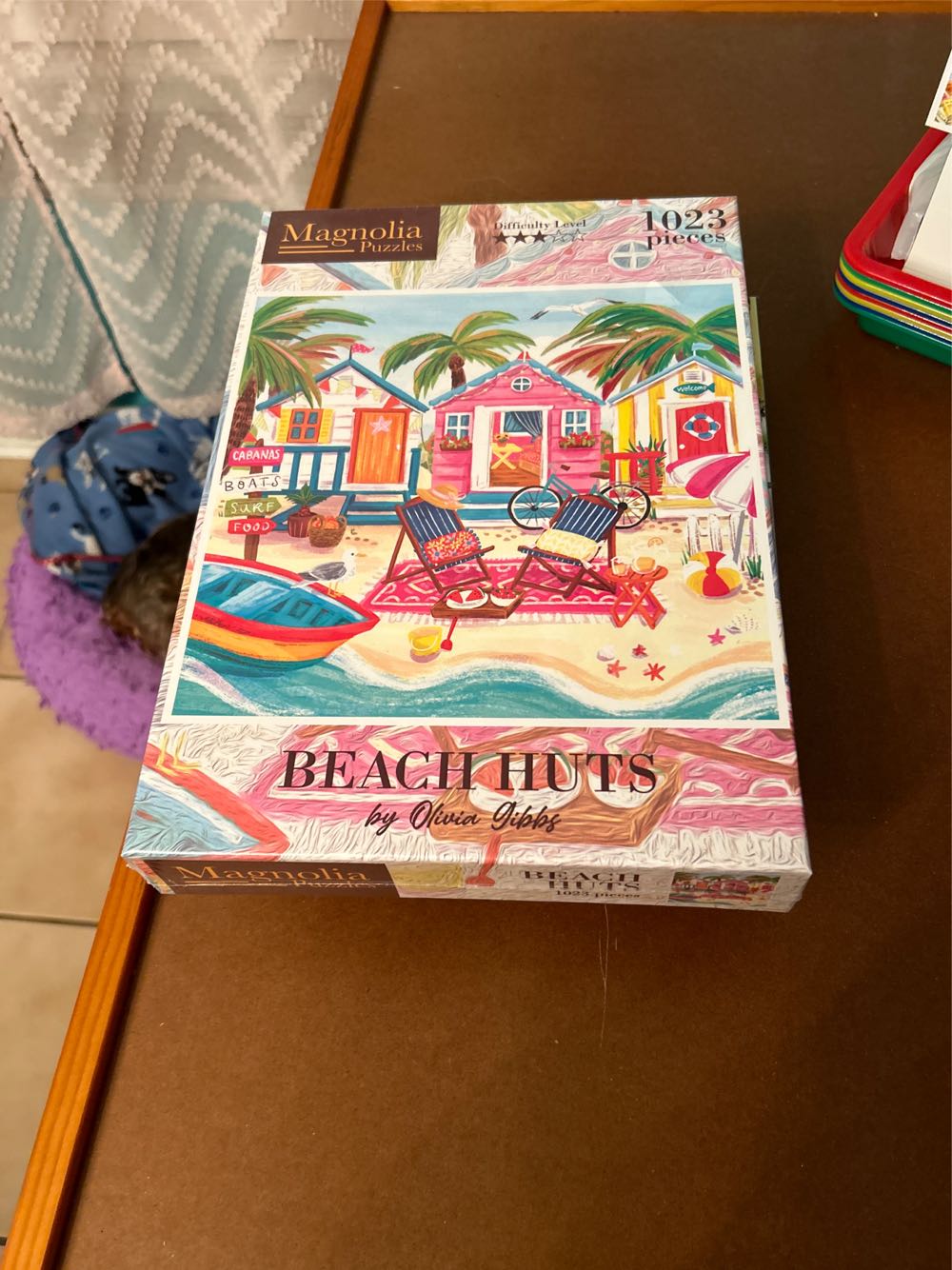Beach Huts - Magnolia puzzle collectible [Barcode 8699375068641] - Main Image 2