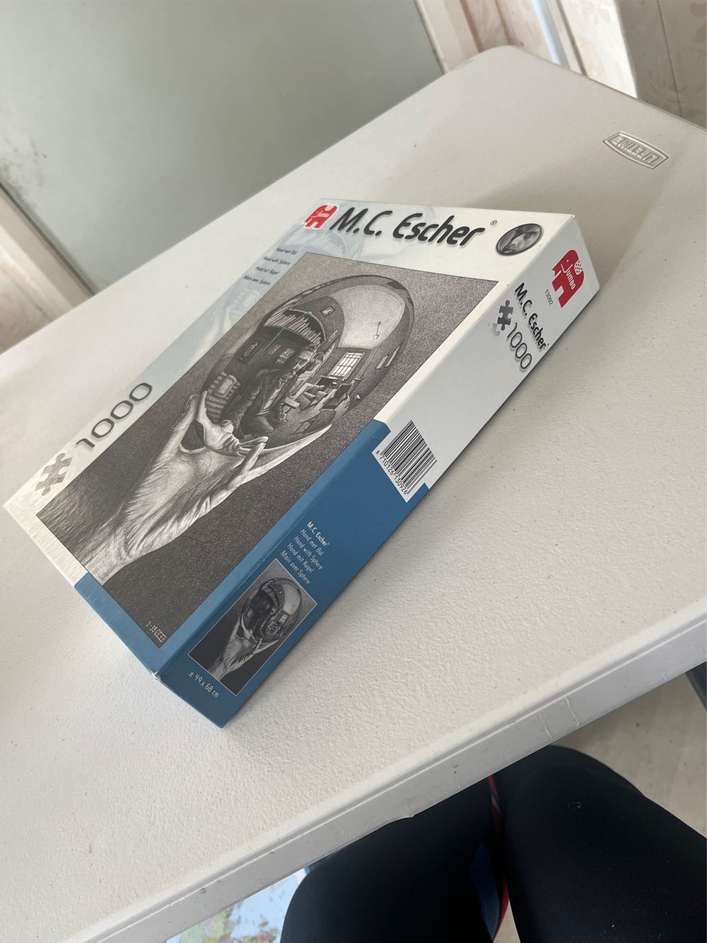 Jumbo Hand With Escher Jumbo Escher De  puzzle collectible [Barcode 8710126130926] - Main Image 3