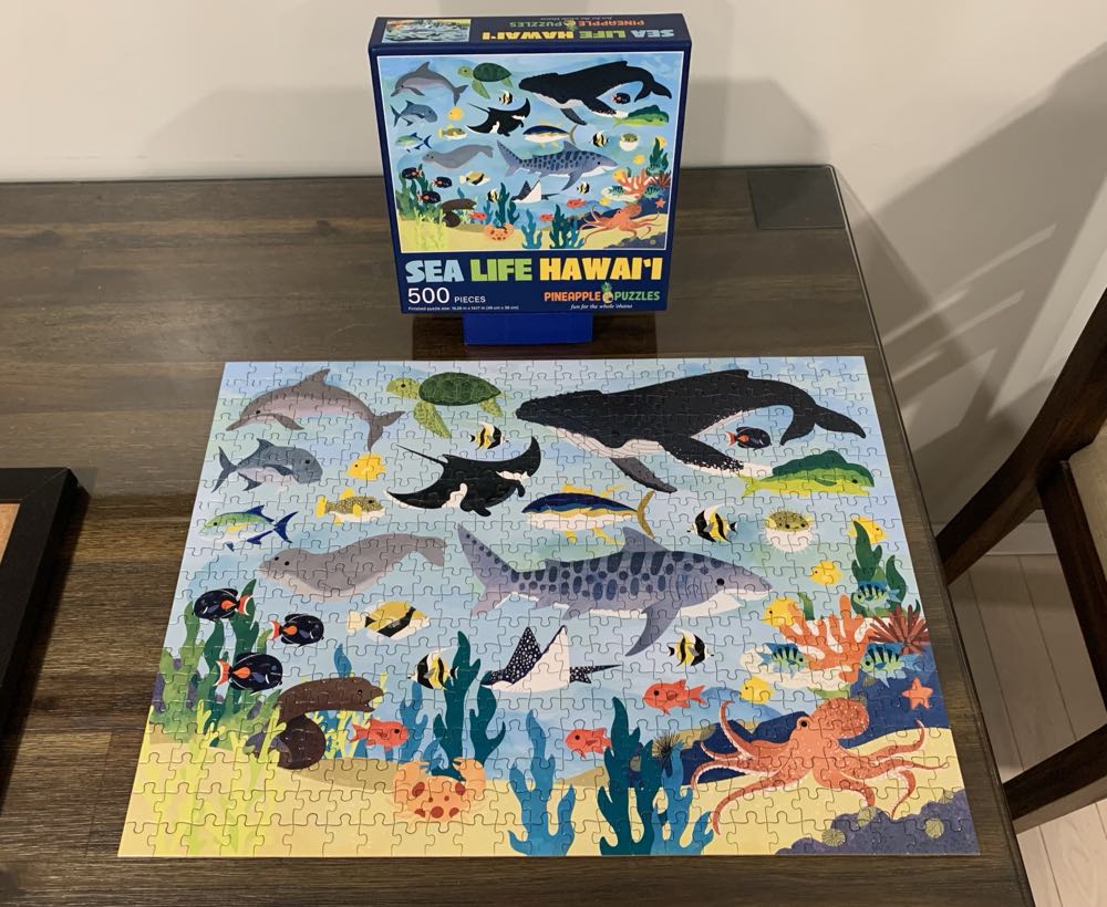 Sea Life Hawaii Jigsaw - Pineapple Puzzle puzzle collectible [Barcode 9781949000146] - Main Image 2