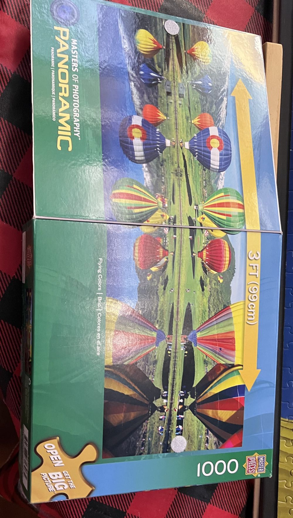 Masterpieces Flying Colors Panoramic Jigsaw Puzzle Piece - Mastet Pieces puzzle collectible [Barcode 705988713965] - Main Image 3