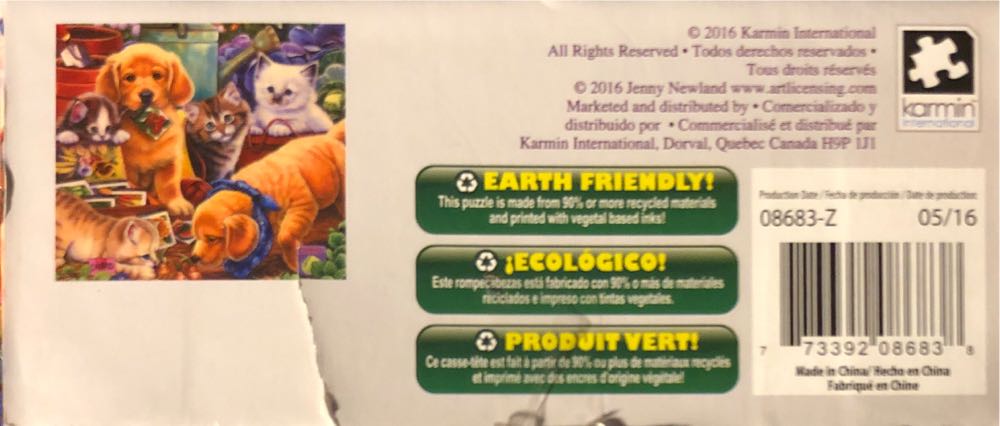 Helpful Garden Paws - Karmin International puzzle collectible [Barcode 773392086838] - Main Image 4