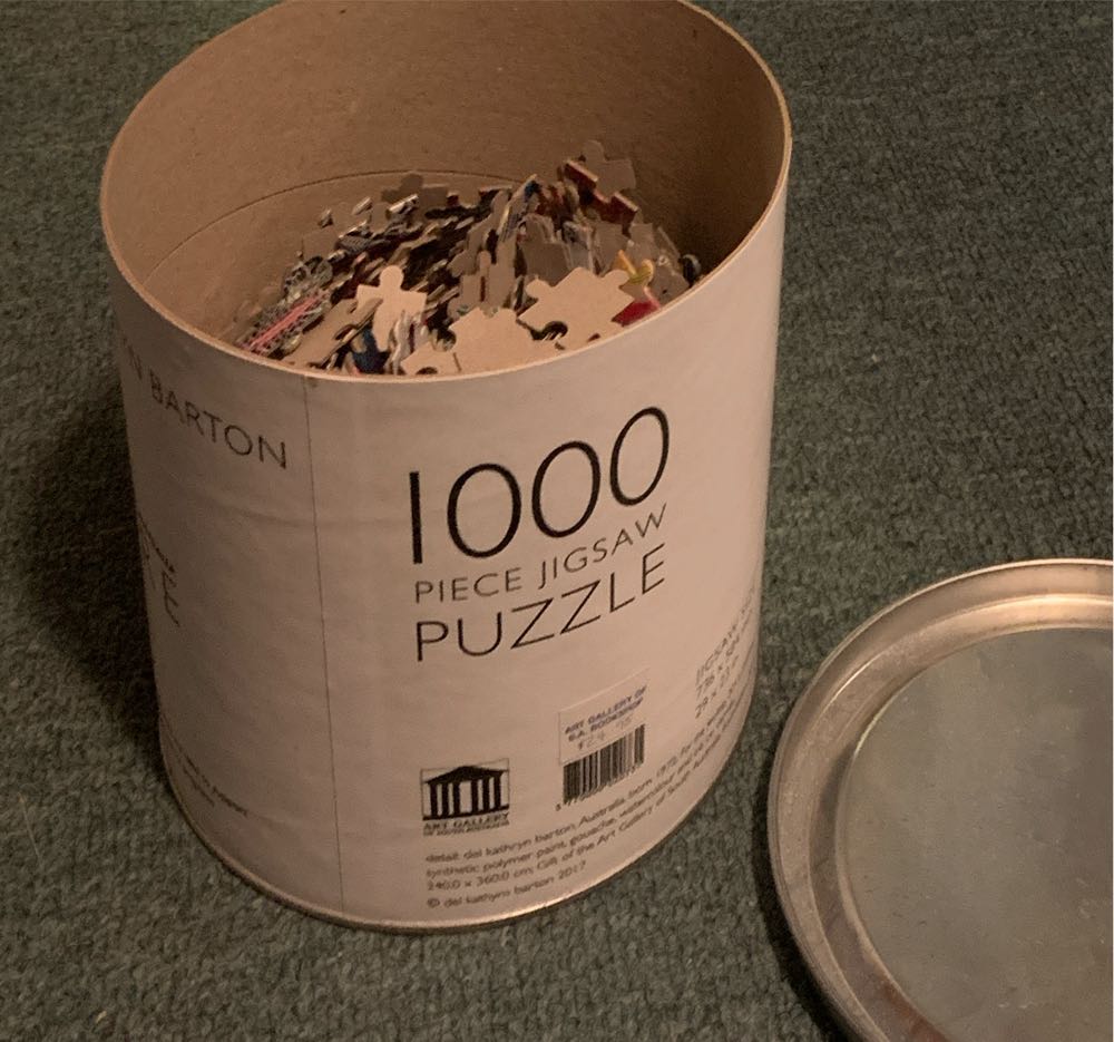 AGSA Series: Del Kathryn Barton - For The Feeling - Art Gallery of South Australia puzzle collectible [Barcode 3770000020731] - Main Image 3