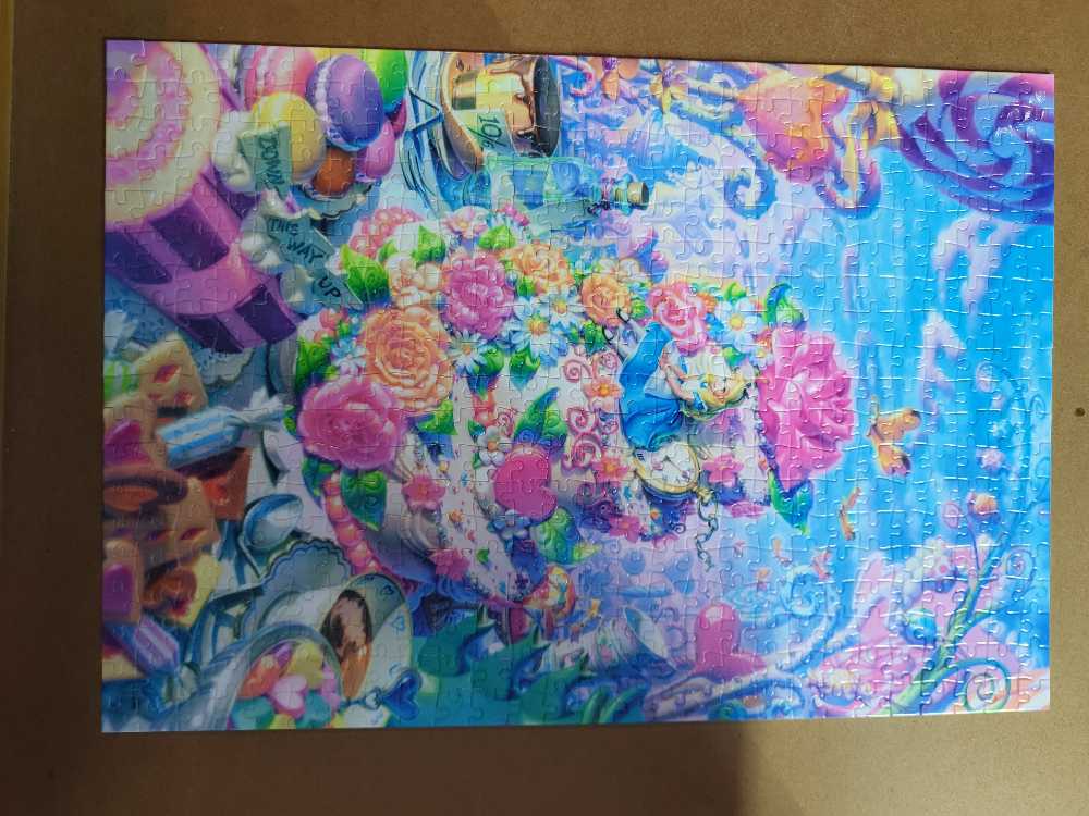 In Sweets Land Alice In Wonderland - Tenyo puzzle collectible [Barcode 4905823855935] - Main Image 2