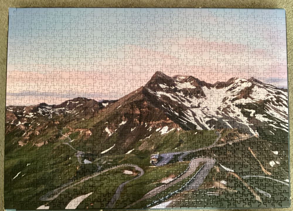 Großglockner Hochalpenstrasse Im Abendlicht - Ravensburger puzzle collectible [Barcode 4005556881956] - Main Image 2