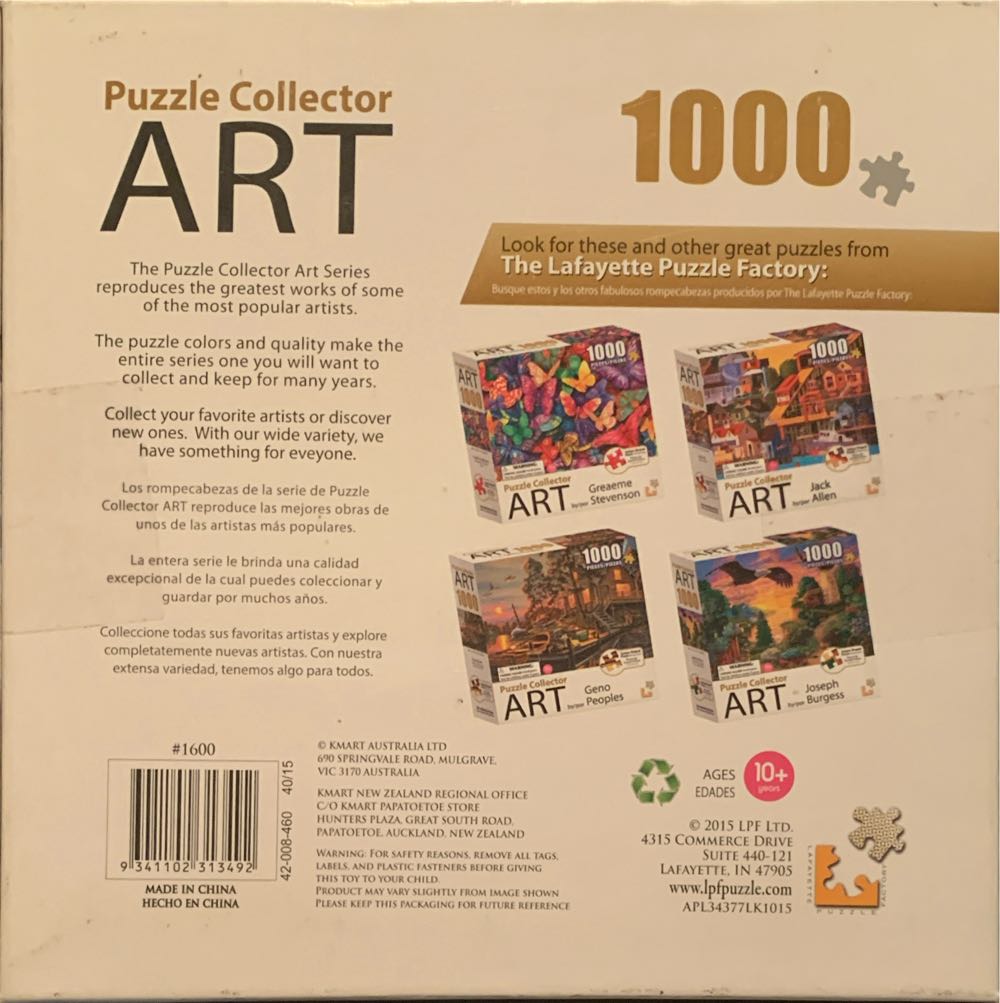 Nob Hill - K-Mart | Lafayette Puzzle Factory puzzle collectible [Barcode 9341102313492] - Main Image 2
