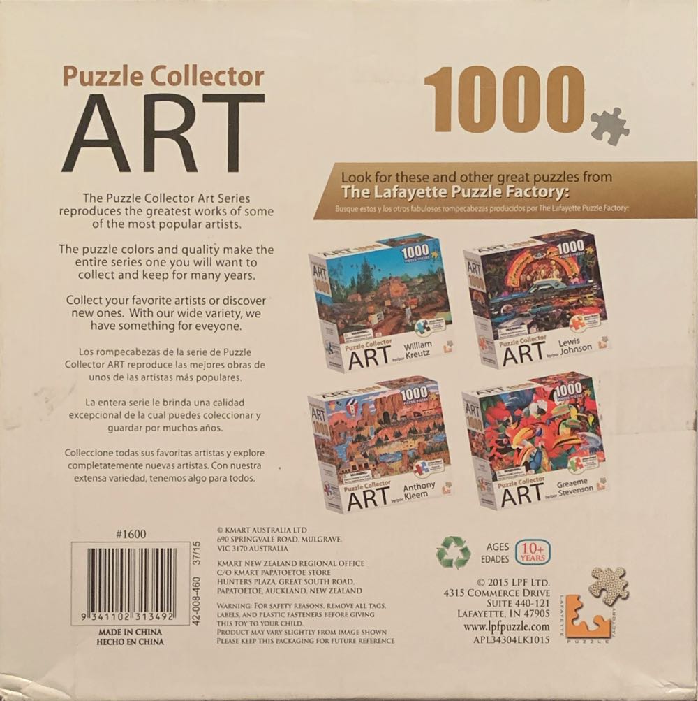 Canyon Express - LPF (Lafayette Puzzle Factory) puzzle collectible [Barcode 9341102313492] - Main Image 2