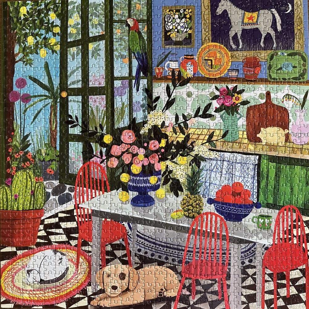 Green Kitchen - Eeboo puzzle collectible - Main Image 2