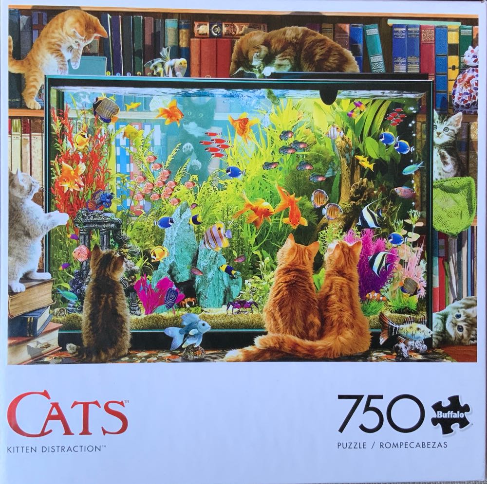 Kitten Distraction - Buffalo Games puzzle collectible - Main Image 2