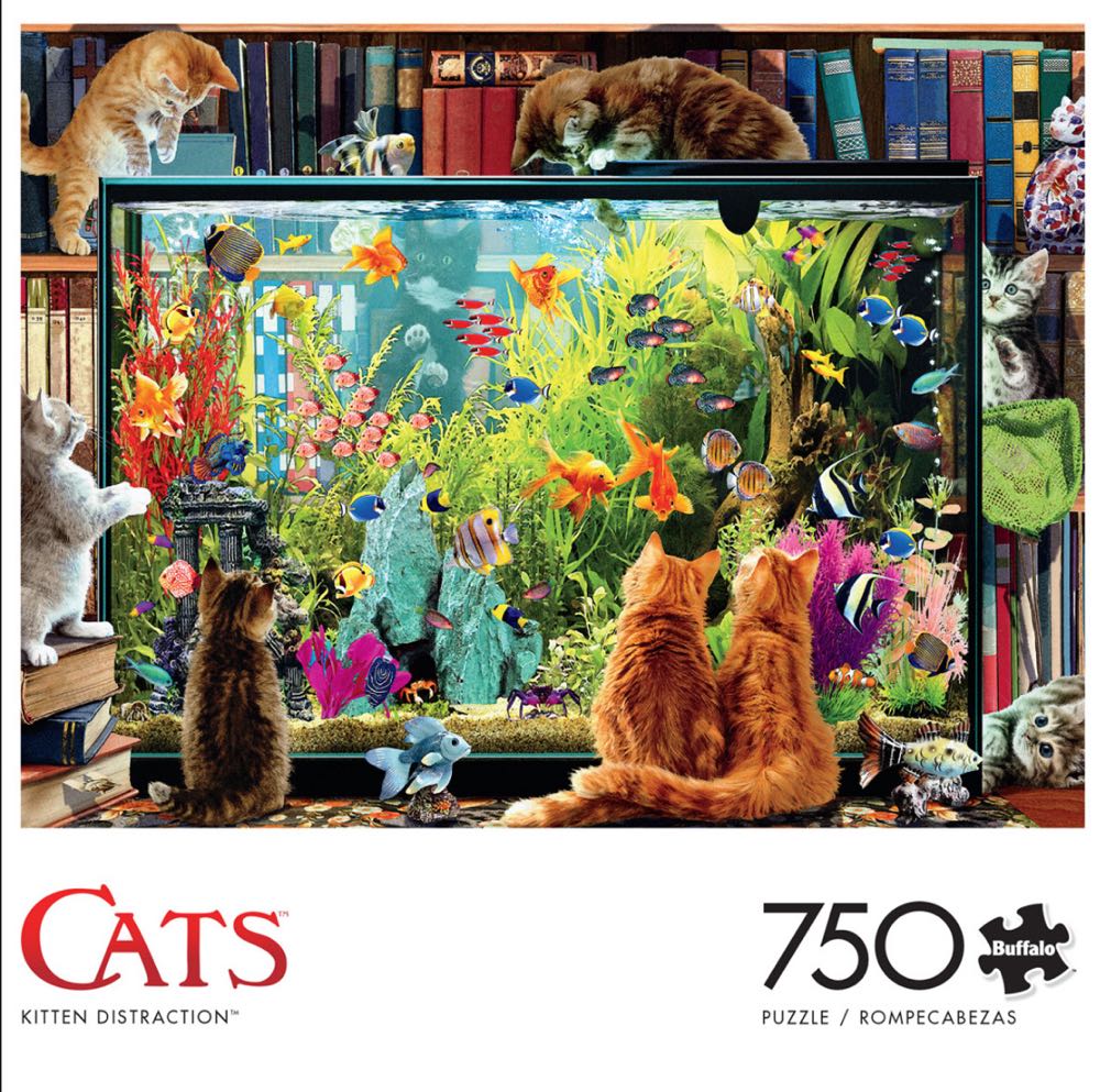 Kitten Distraction - Buffalo Games puzzle collectible - Main Image 4