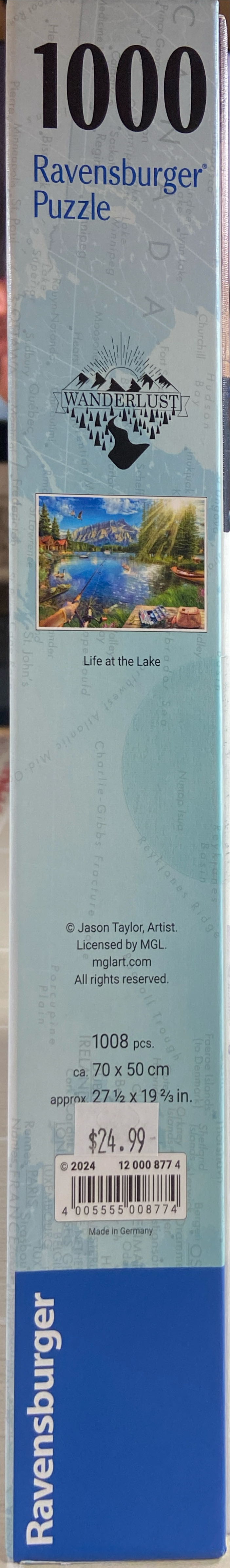 Life At The Lake  - Ravensburger 🇩🇪 puzzle collectible [Barcode 4005555008774] - Main Image 2