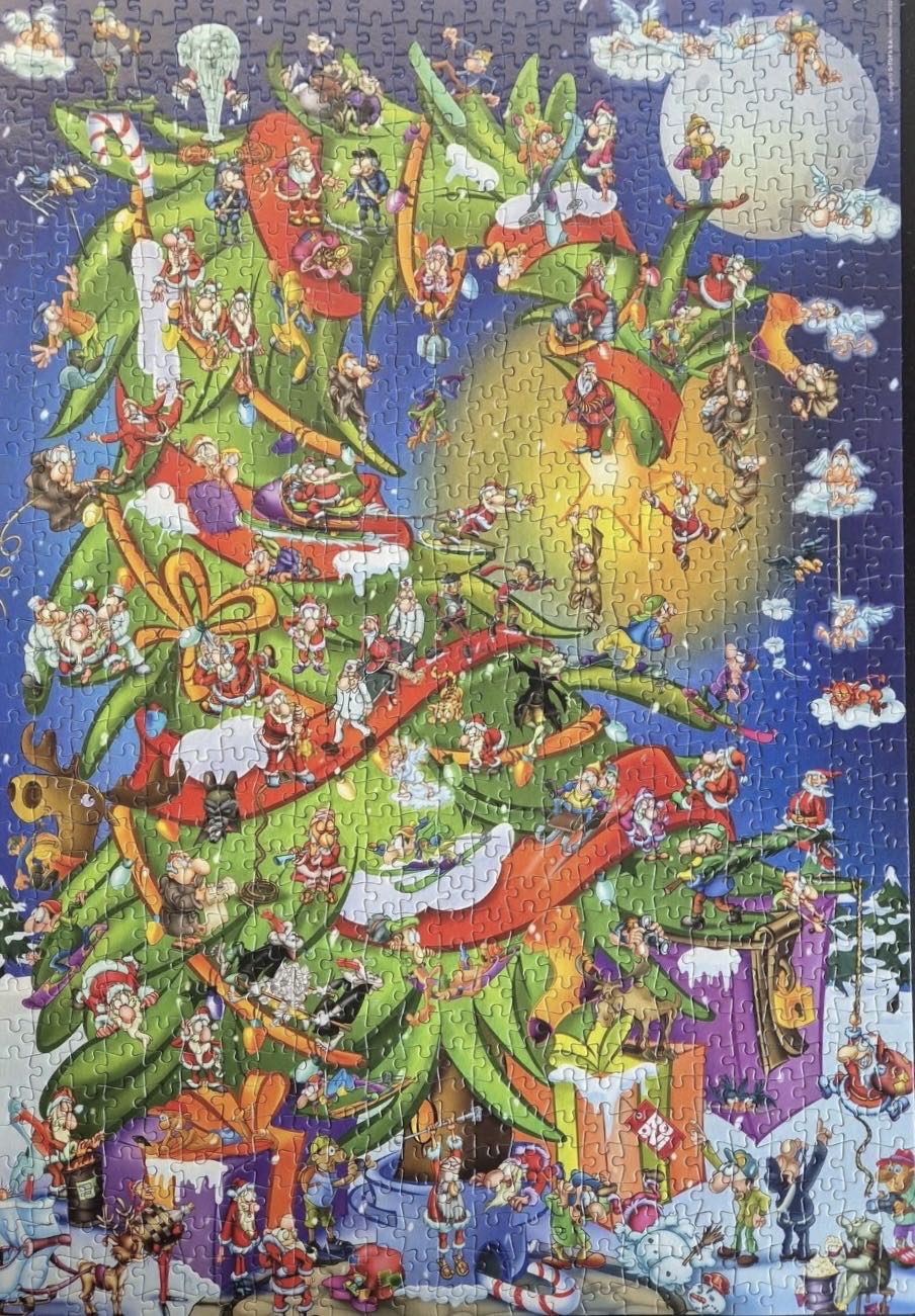 Christmas Tree (Renate Maaijen Na Mij) - Roovi (D-Toys) puzzle collectible [Barcode 5947502879572] - Main Image 3