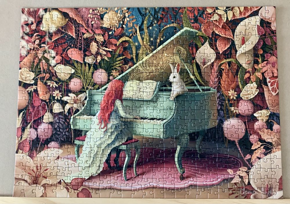 Rabbit Recital-SOLD - Ravensburger puzzle collectible [Barcode 4005555010104] - Main Image 3