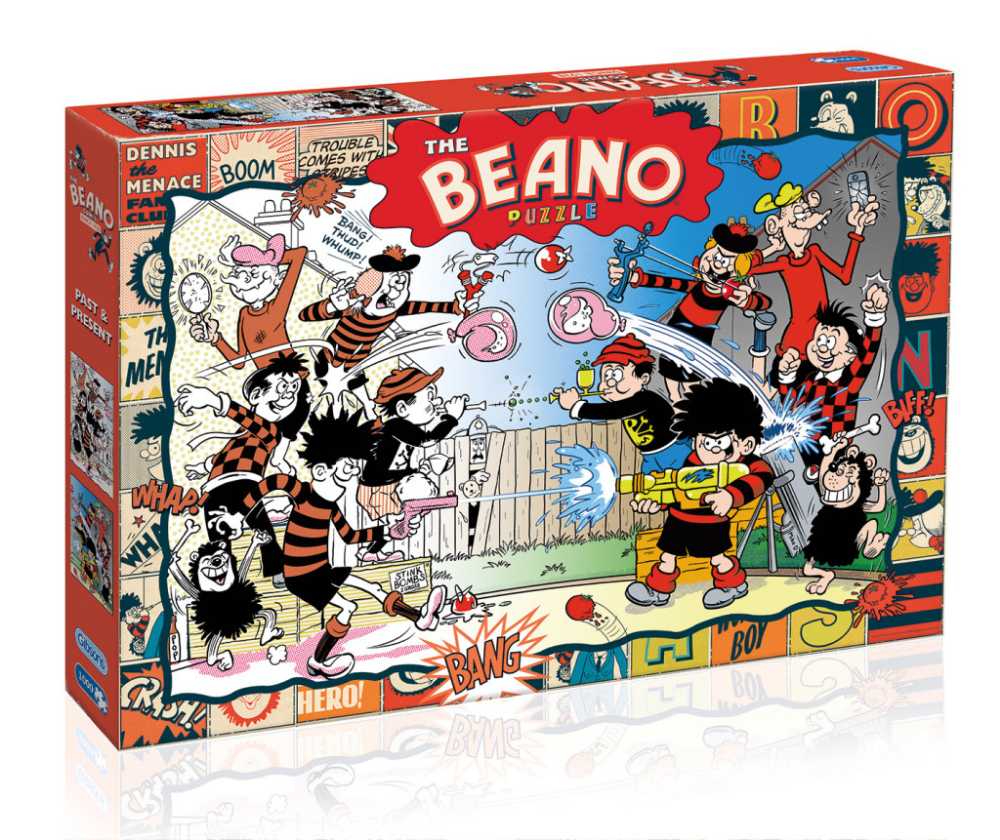 Beano - Worlds Collide - Gibsons puzzle collectible [Barcode 5012269070712] - Main Image 2