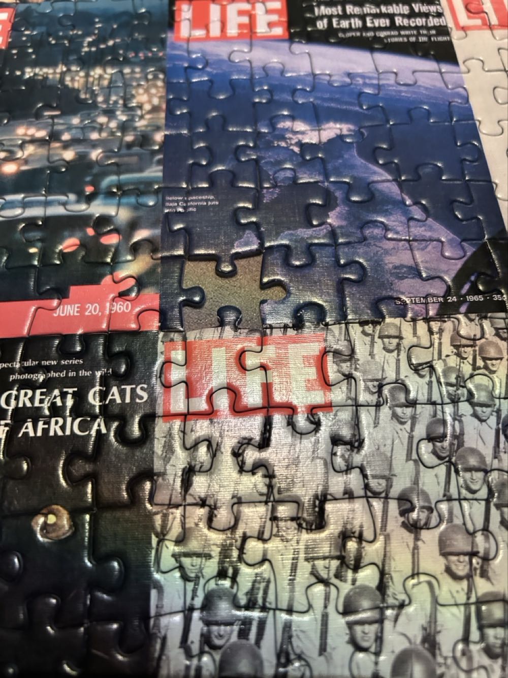 Life Magazine-cover Pieces - Clementoni puzzle collectible [Barcode 8005125396368] - Main Image 3