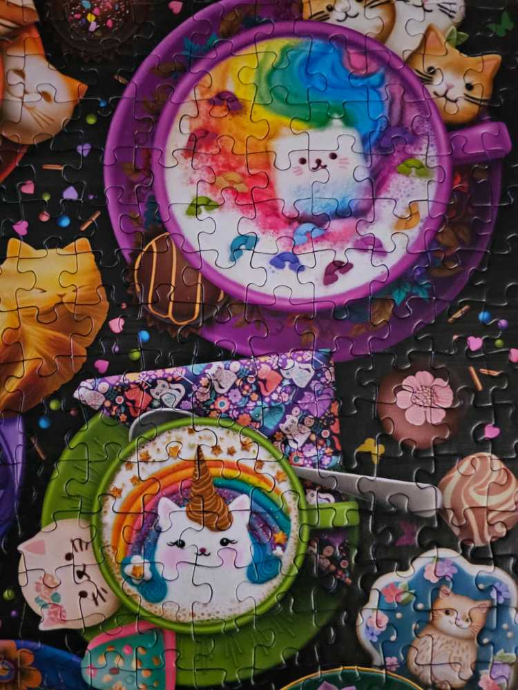 Coffee Art Kittens * Keeper* - Schmidt puzzle collectible [Barcode 4001504597078] - Main Image 4